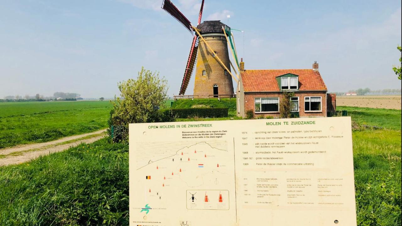Slapen Bij De Zeeuwse Lala Bed & Breakfast IJzendijke Екстериор снимка